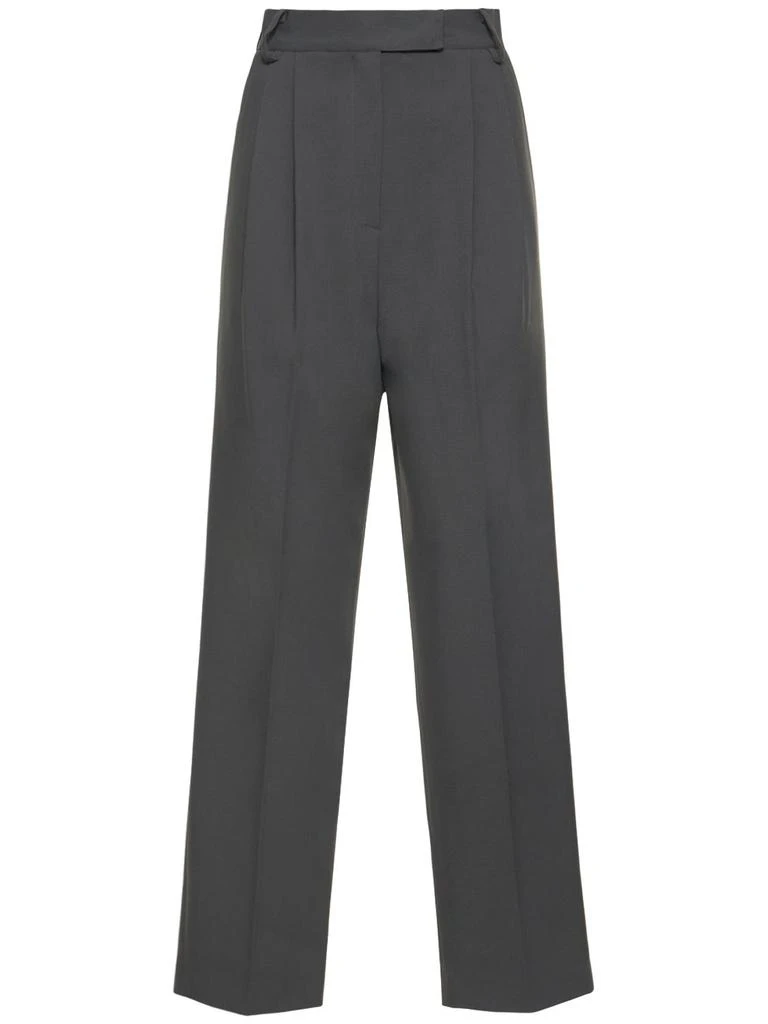 The Frankie Shop Bea High Waisted Twill Pants 1