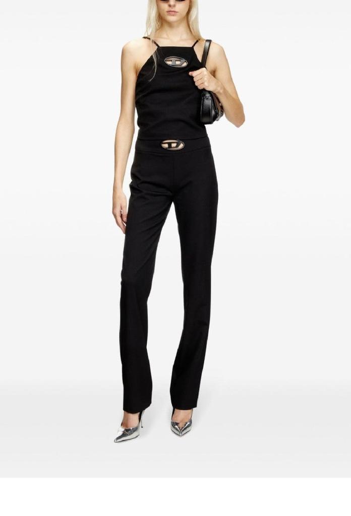 Diesel Tailored High-Waist Trousers With Wide Leg