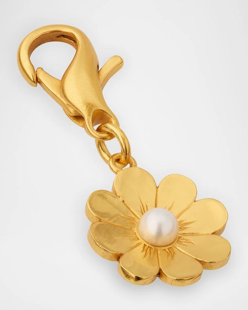 Golden Goose Daisy Pearl-Embellished Bag Charm 2