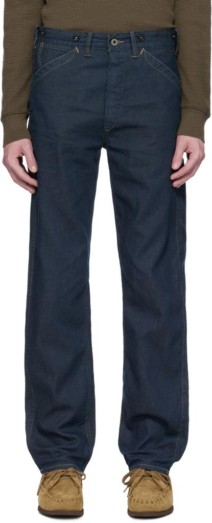 RRL Indigo Engineer Fit Jeans