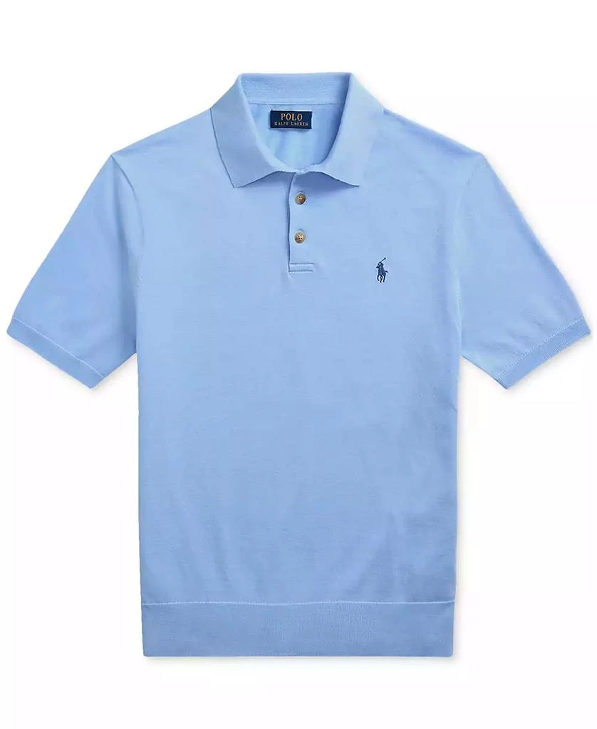Ralph Lauren Men's Cotton Polo-Collar Sweater 5