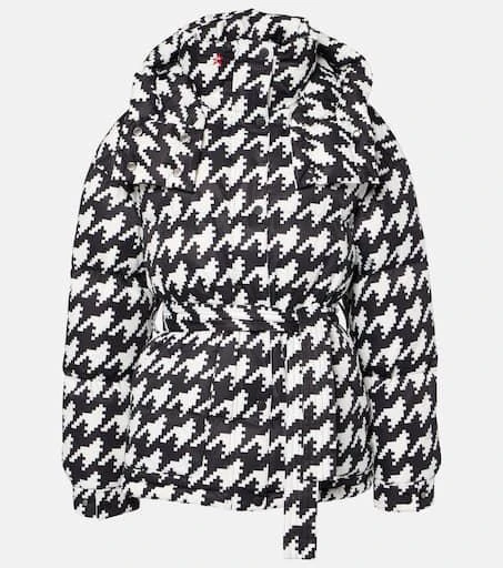 PERFECT MOMENT Maya houndstooth ski jacket 1