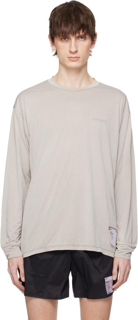 Satisfy Beige AuraLite Long T-shirt