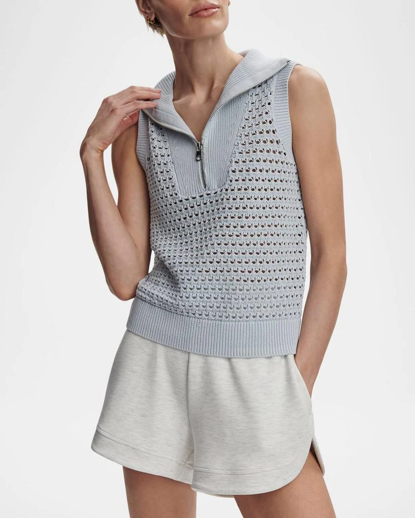 Varley Bains Half-Zip Knit Vest 4