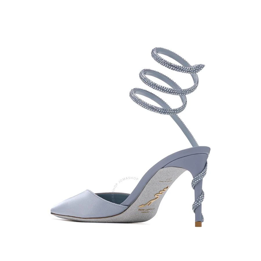 Rene Caovilla Margot 80 Satin Pumps 3