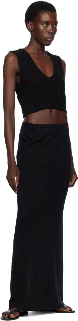 LAUREN MANOOGIAN Black Rack Shell Tank Top 4