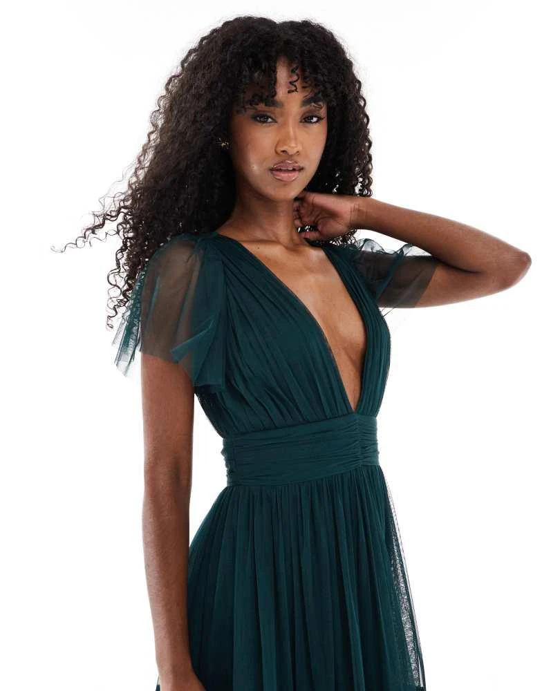 slim fit dress slacks Children's Dresses|Children's Dresses for Gradient Forest Green Lace-Up  Long Dress
