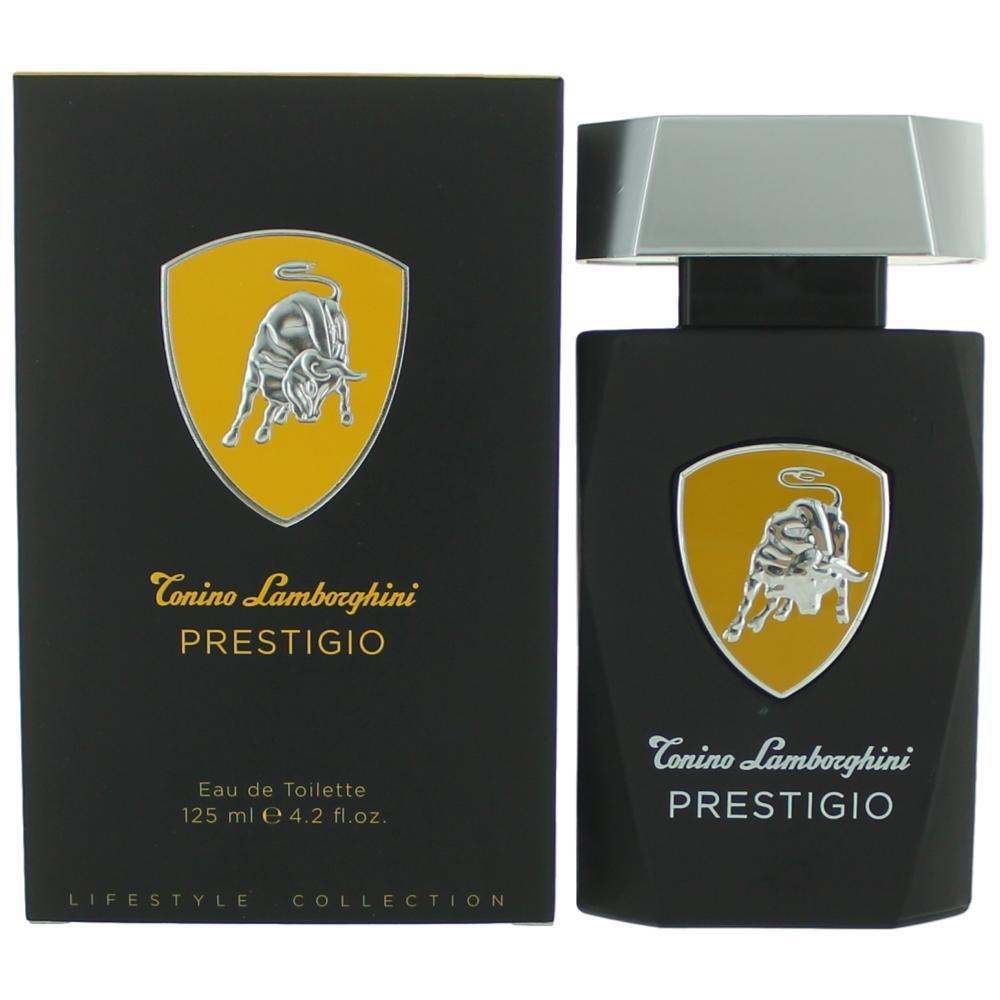 Lamborghini 2pcs Prestigio by , 4.2 oz Eau De Toilette Spray for Men