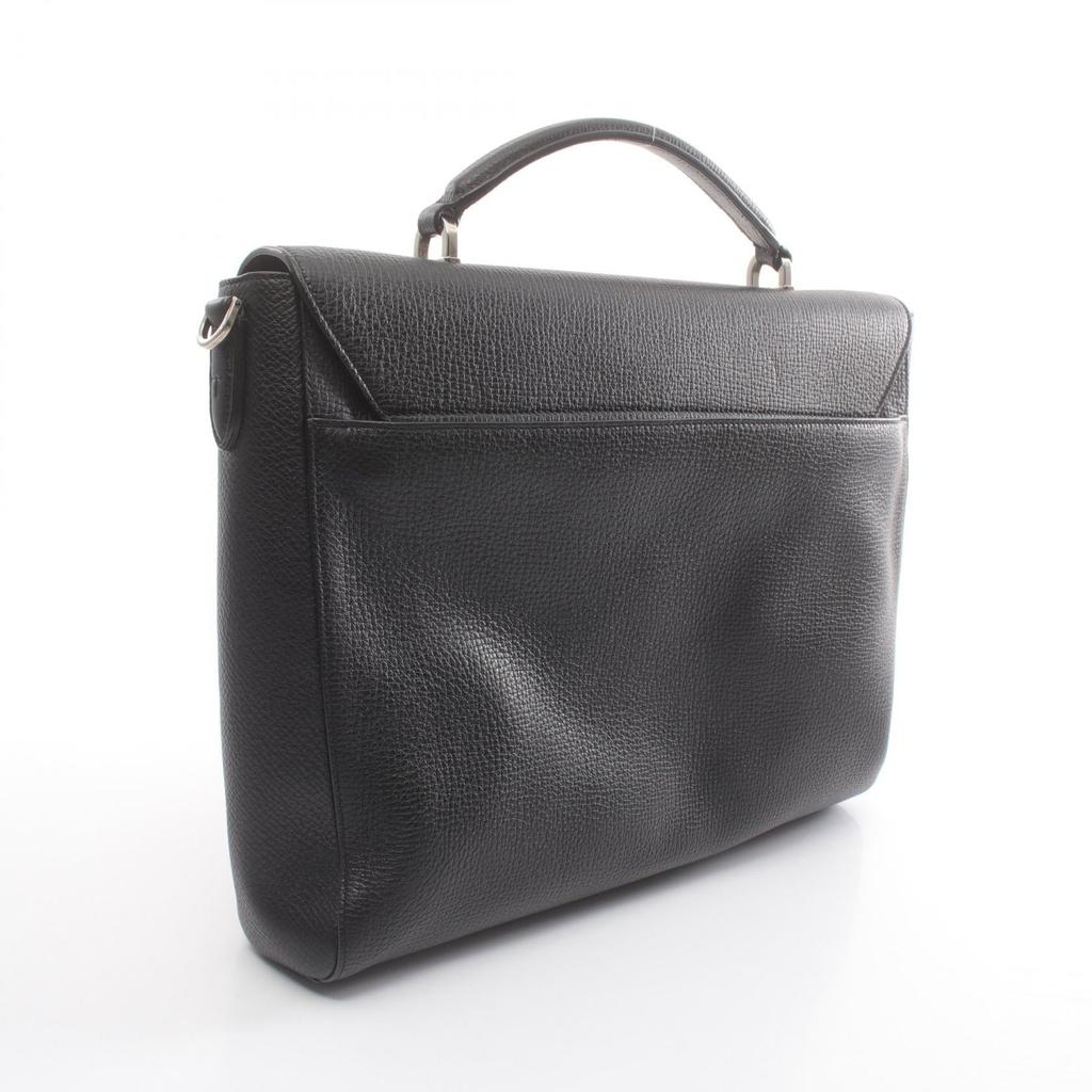 Tod's Tod's Leather T Timeless Briefcase Black