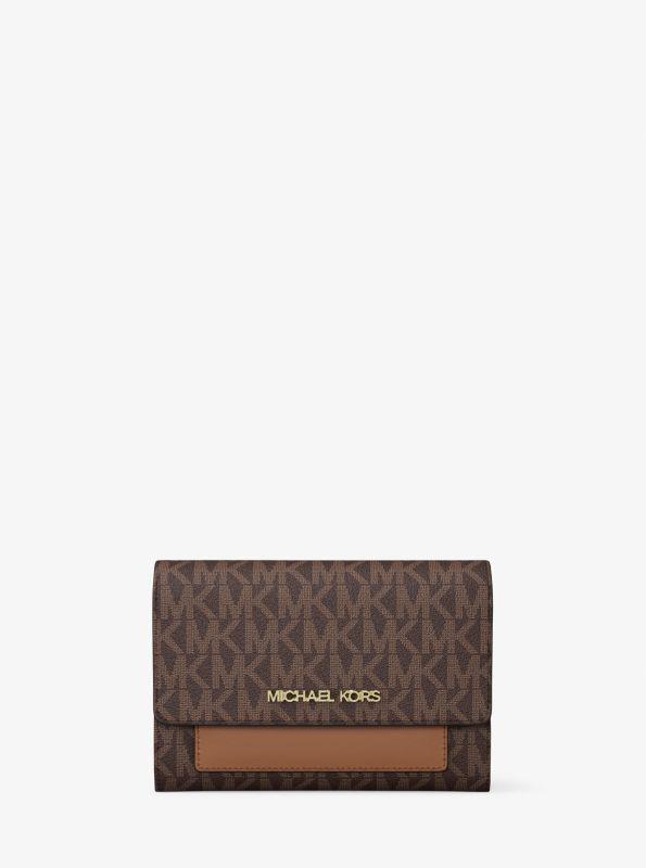 Michael Kors Jet Set Medium Signature Logo 2-in-1 Wallet