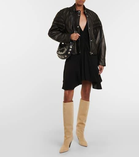 Isabel Marant Lakita suede knee-high boots 2