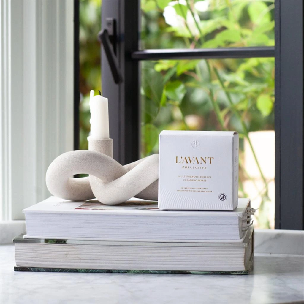 L’Avant Collective Unscented Individually Wrapped Biodegradable Cleaning Wipes 3