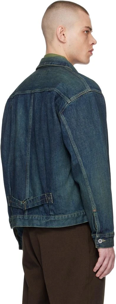 NEIGHBORHOOD Indigo Type-1 Washed Denim Jacket 3