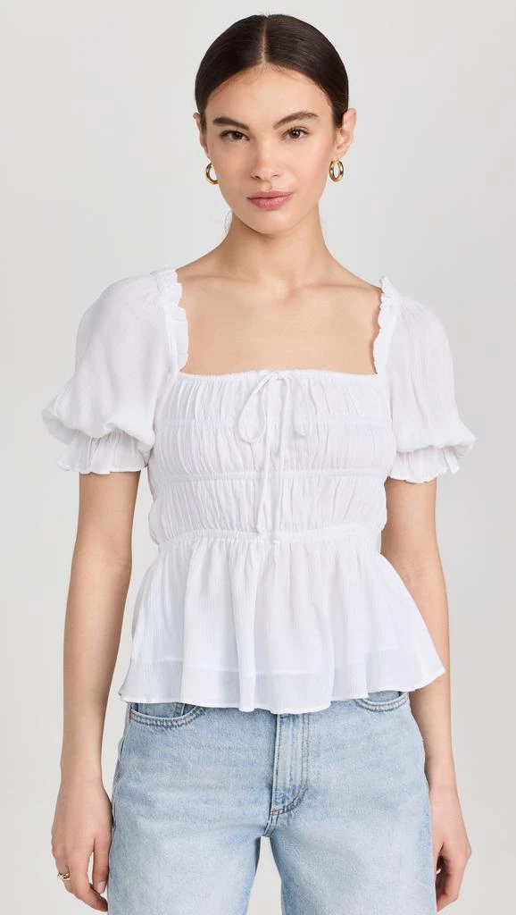Playa Lucila Square Neck Top 6