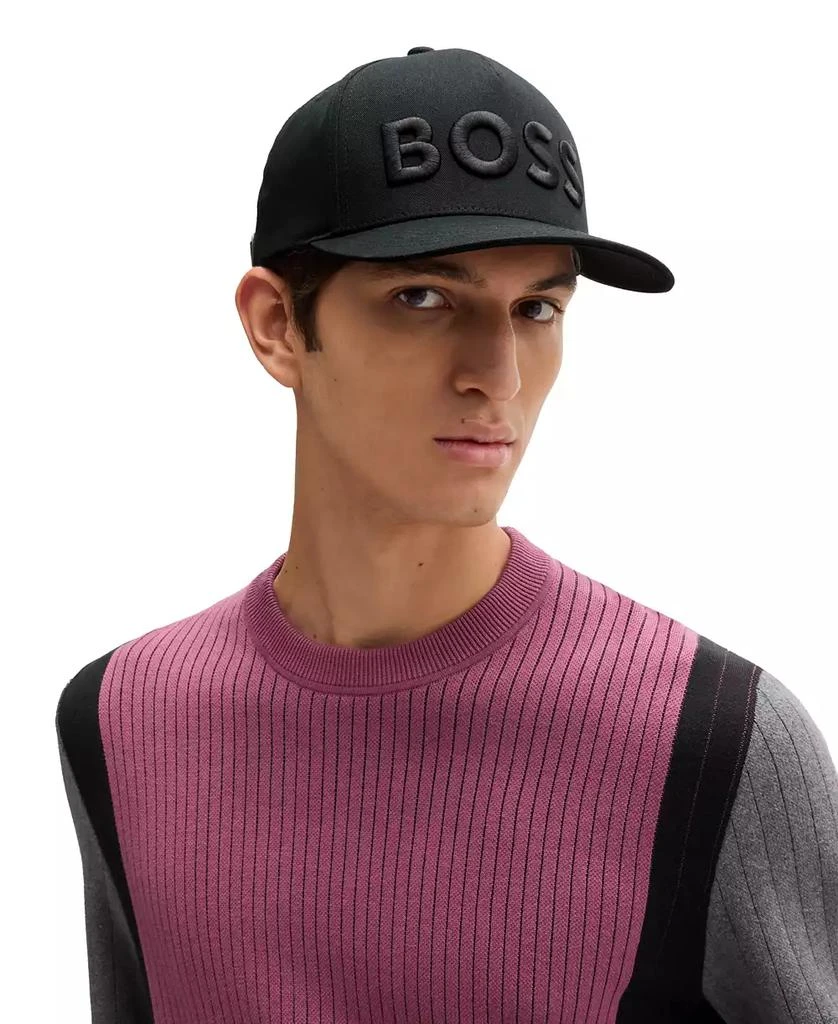Hugo Boss Men's Embroidered Logo Cotton Twill Cap 4