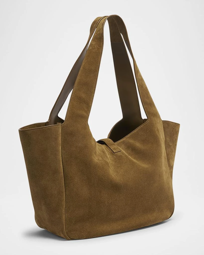 Yves Saint Laurent Bea YSL Cabas Tote Bag in Suede 6
