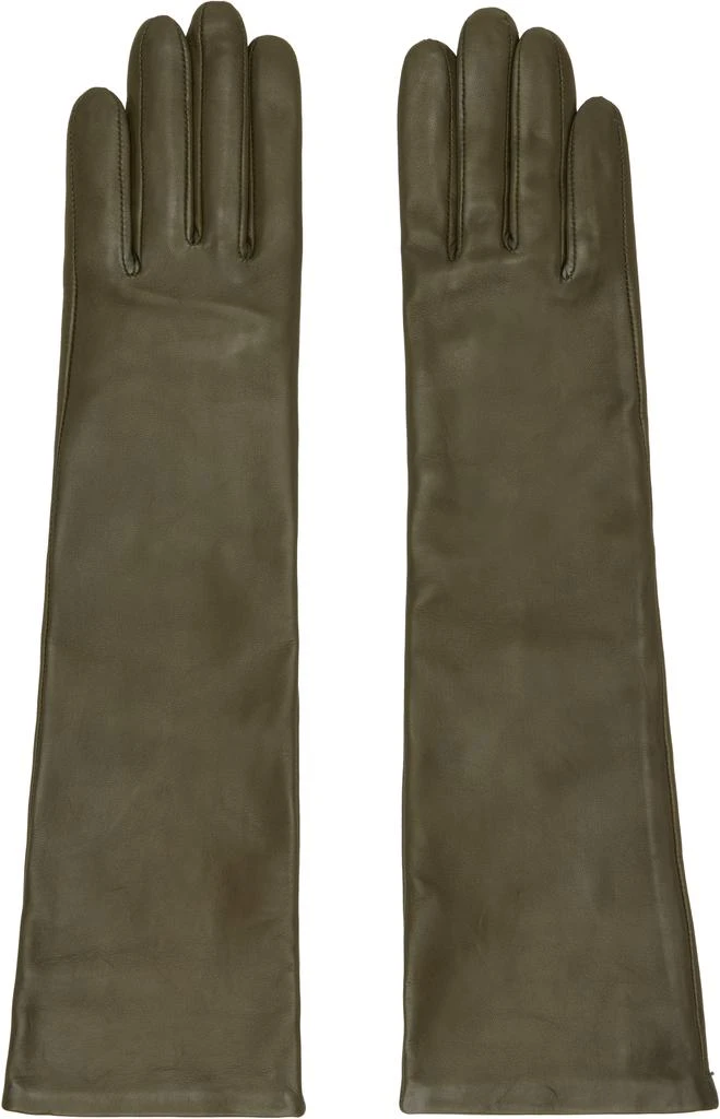 Handsome Stockholm Green Essentials Long Gloves 1