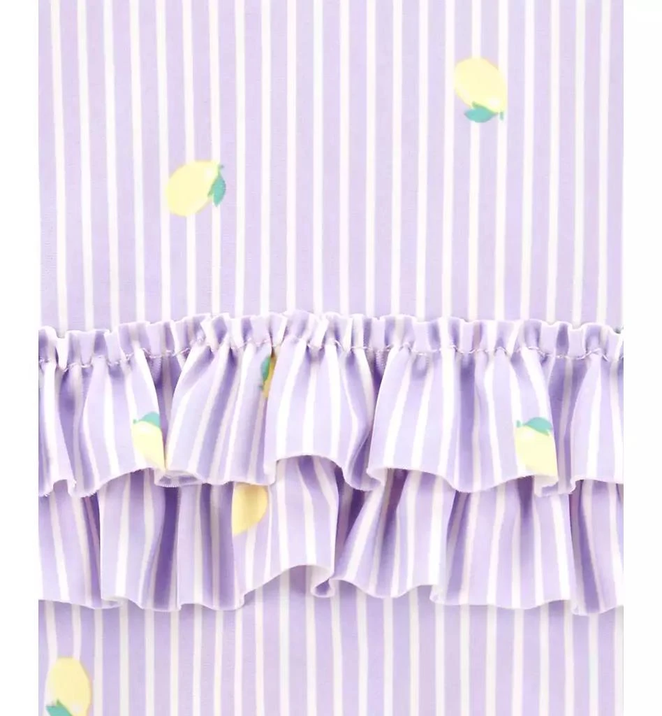 Carter's Baby Girls Striped Lemon 1-Piece Swimsuit 3