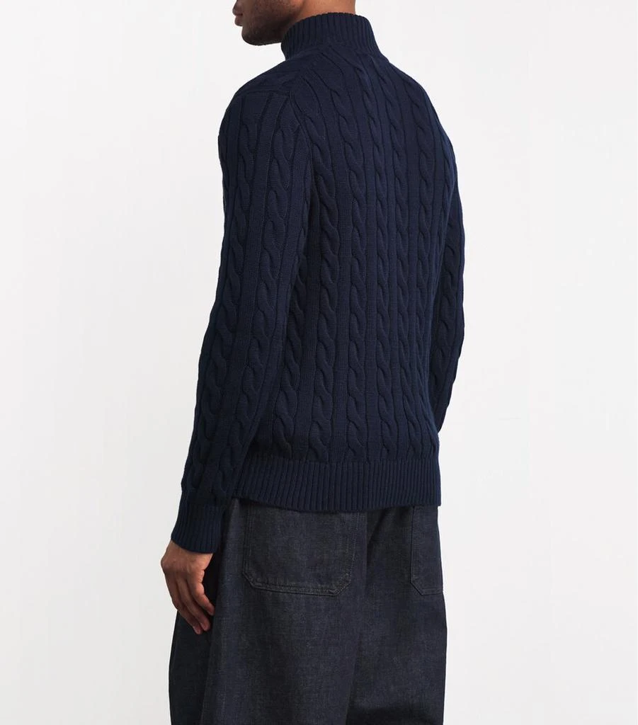 Ralph Lauren Cotton Cable Knit Sweater 4