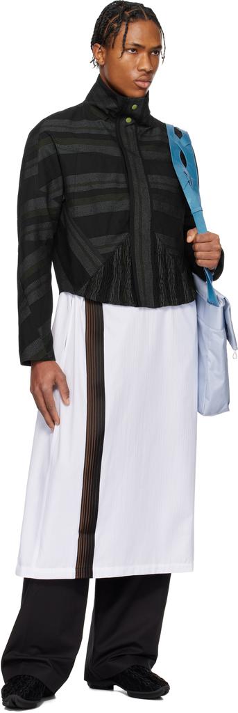 Kiko Kostadinov Black Zafar Cropped Jacket - Jackets - Free