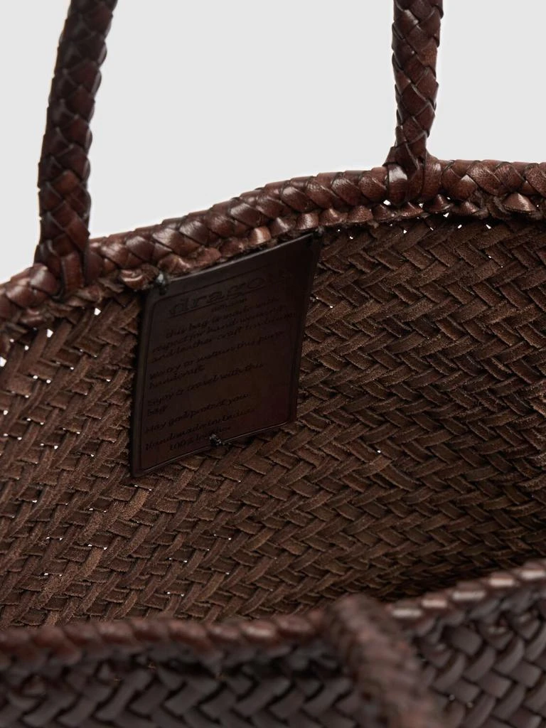 DRAGON DIFFUSION Grace Small Woven Leather Basket Bag 5