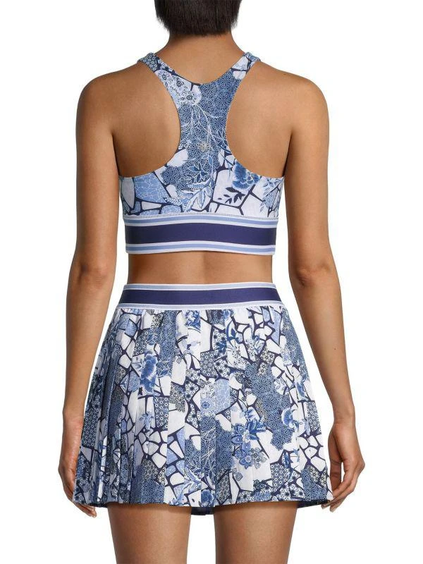 Johnny Was Wild Bloom Floral Reversible Sports Bra 2