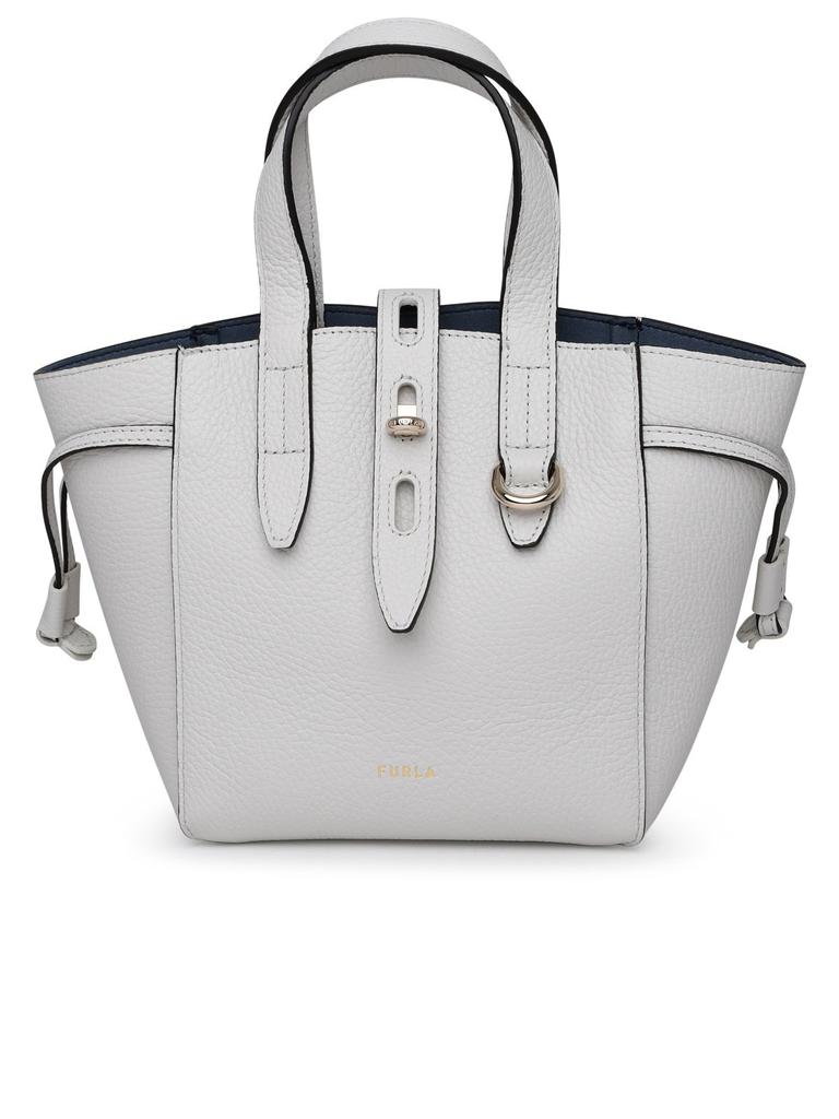 Furla Furla Net Logo Printed Mini Tote Bag