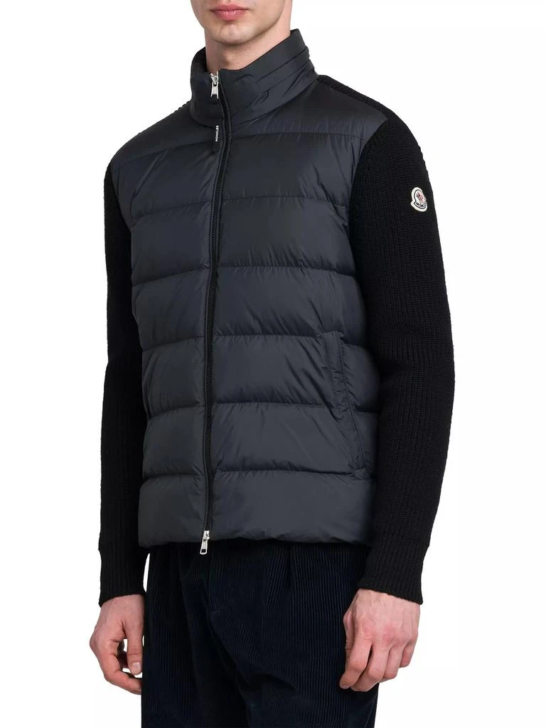 Moncler Padded Wool Zip-Up Hoodie 3