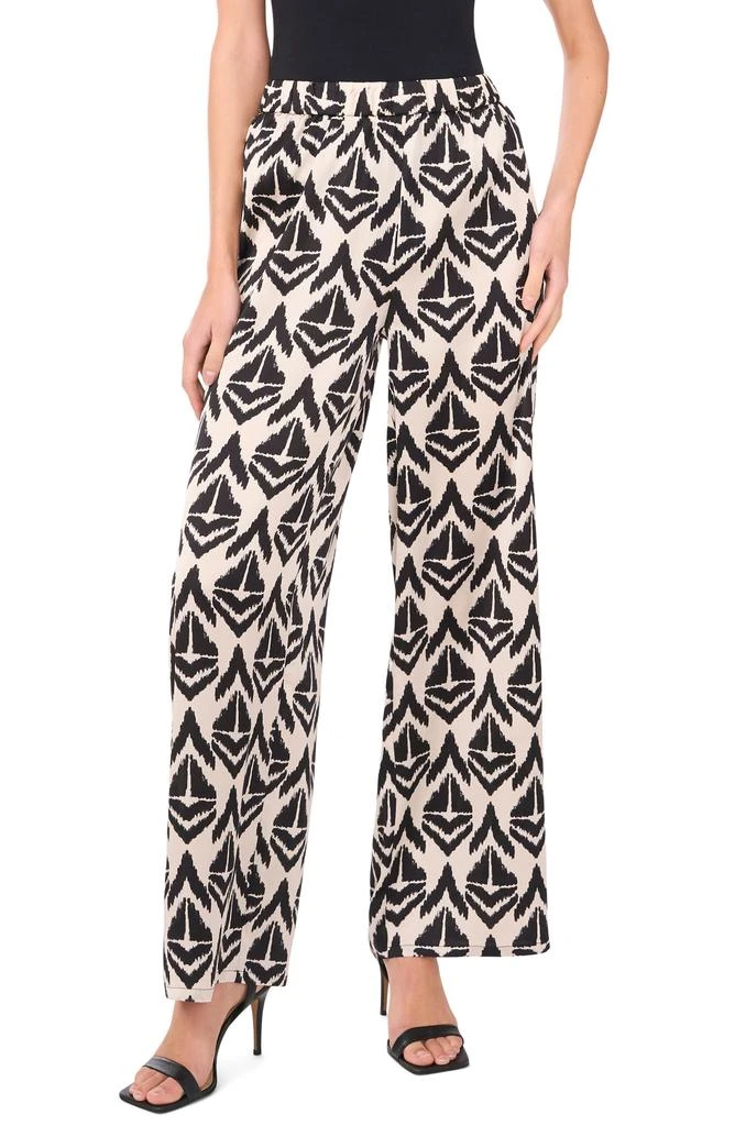 Halogen Wide Leg Pull-On Pants 1