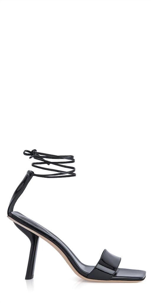 by FAR Women's Devon Heels Patent Leather Sandal