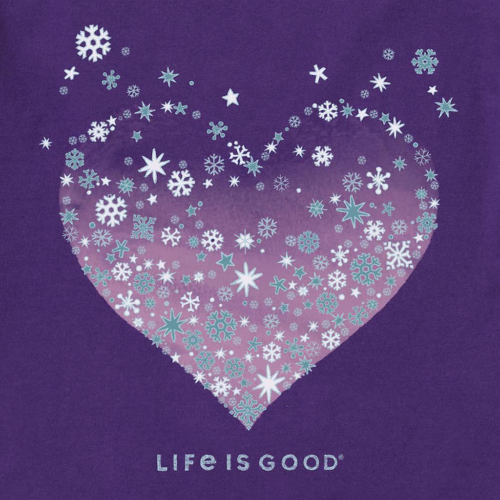 Life is Good Life Is Good - Women's Heart of Snow Long Sleeve Shirt