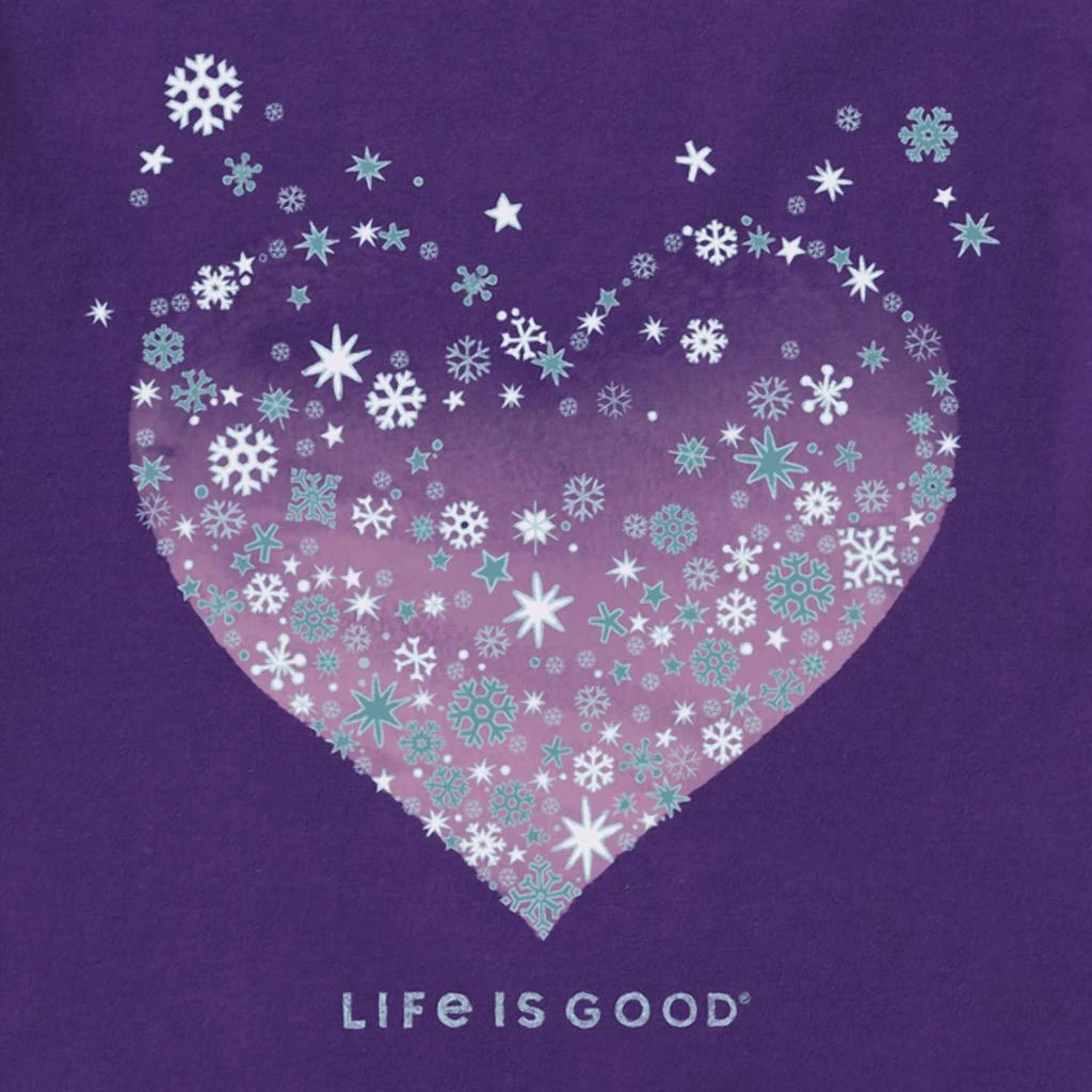 Life Is Good Life Is Good - Women's Heart of Snow Long Sleeve Shirt 2