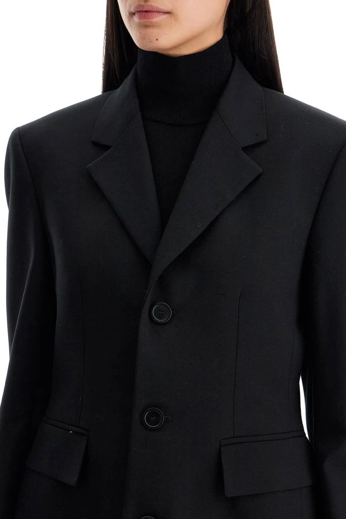 BALENCIAGA single-breasted hourglass jacket 4