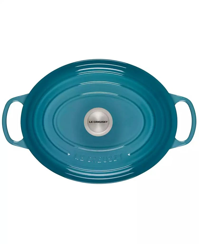 Le Creuset 6.75-Qt. Signature Enameled Cast Iron Oval Dutch Oven 3
