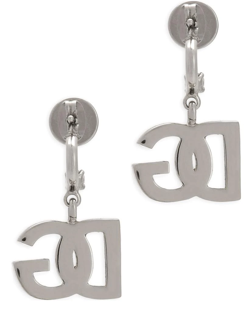 Dolce & Gabbana Earrings with DG logo and rhinestones 3
