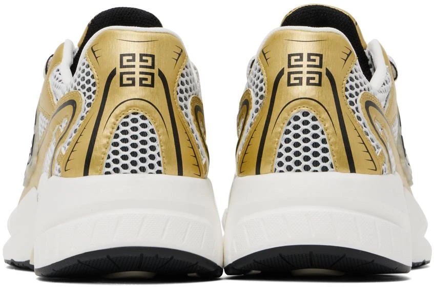 Givenchy Gold & White NFNTY-52 Sneakers 2