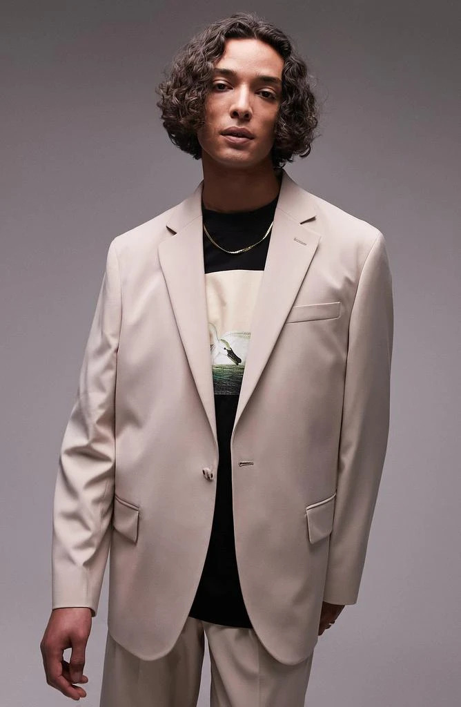 Topman Relaxed Fit Suit Jacket 1