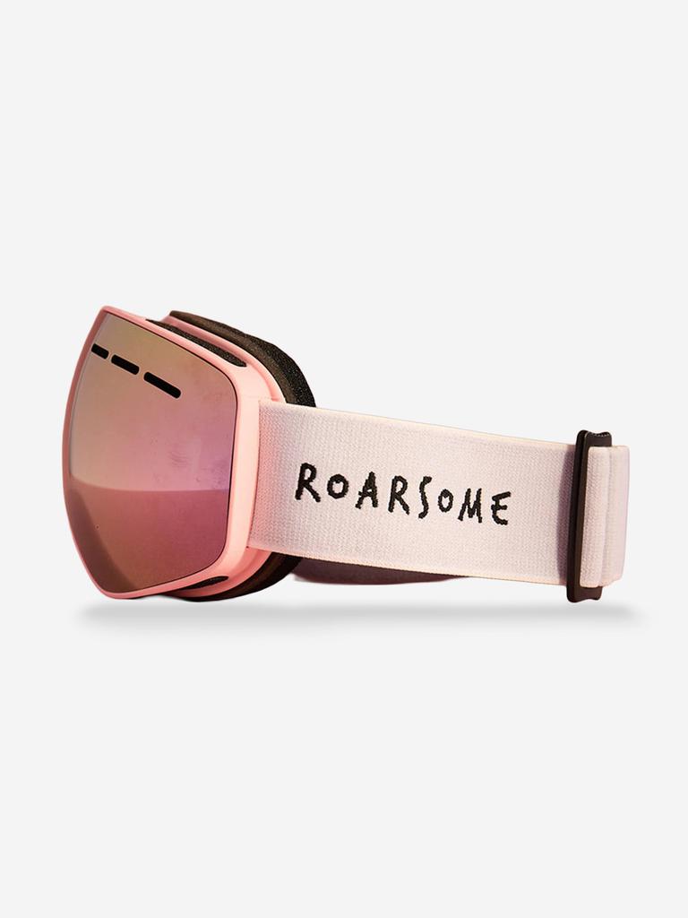 Roarsome Roarsome Kids Ski Goggles in Pink