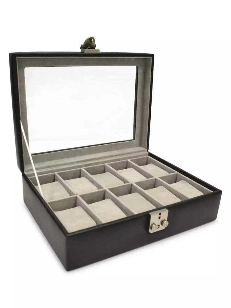 Royce New York Ten-Slot Watch Box Display Case 2