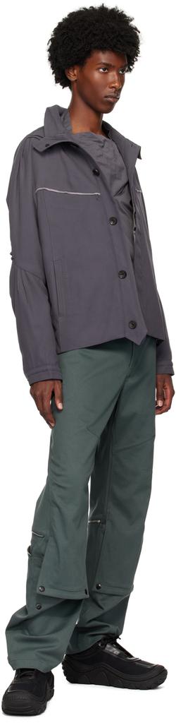 ジャケット・アウター ohne k-dart jacket light teal 46 ohne k-dart jacket light teal 46