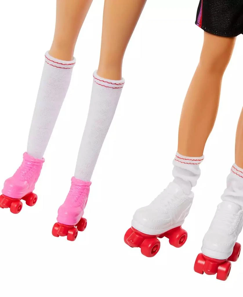 Barbie 65th Anniversary Fashionistas, 2 Dolls, 6 Accessories Set, Roller-Skating Theme 4