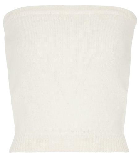 Costarellos Lena knit bandeau top