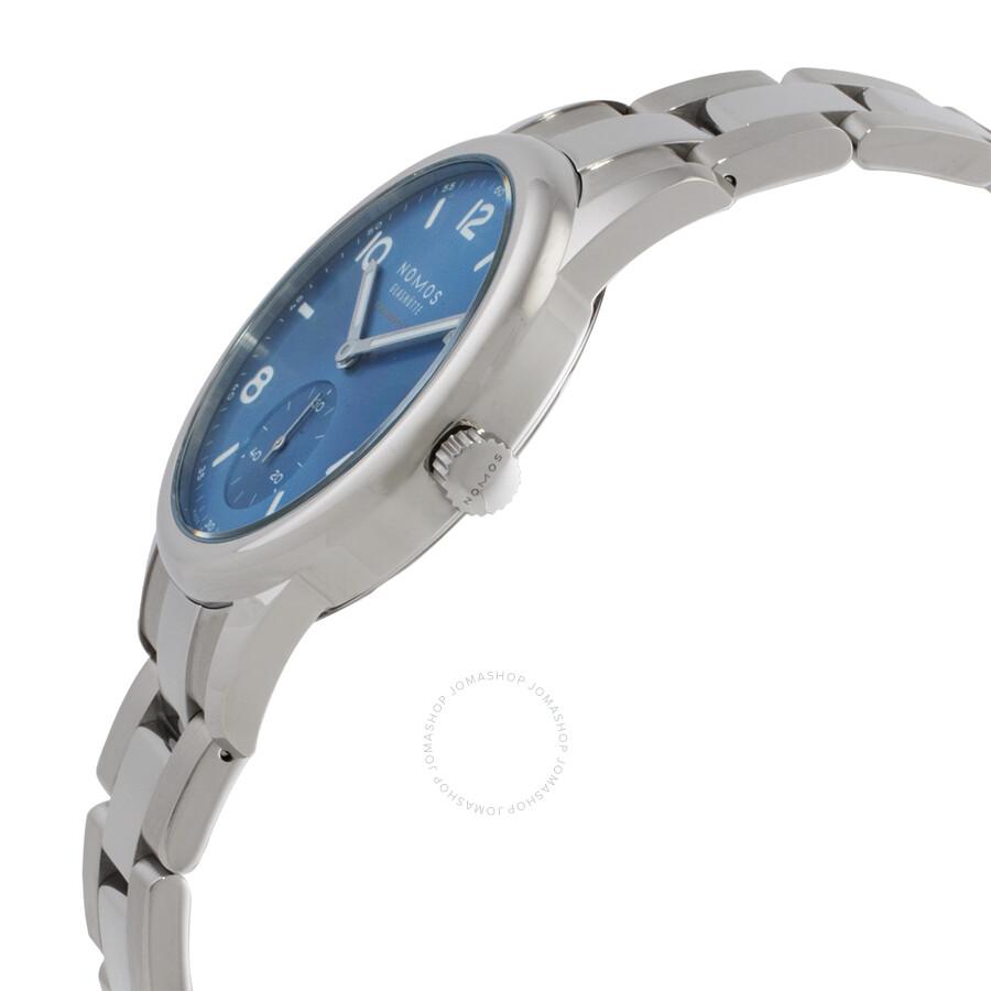 Nomos Glashutte Club Sport Neomatik Automatic Polar Blue Dial Men's Watch 750