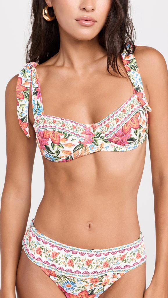 Farm Rio Bloom Garden Underwire Bikini Top 1