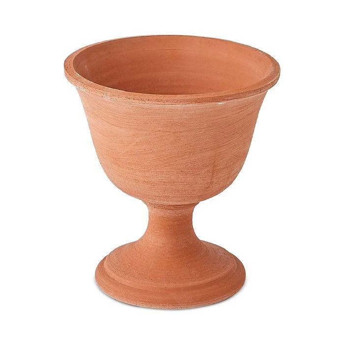 Global Views Villa Chalice Compote Terracotta, Small 2
