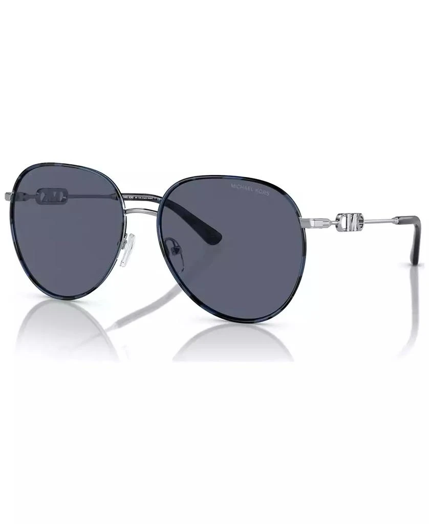 Michael Kors Women's Polarized Sunglasses, Empire Aviator 1