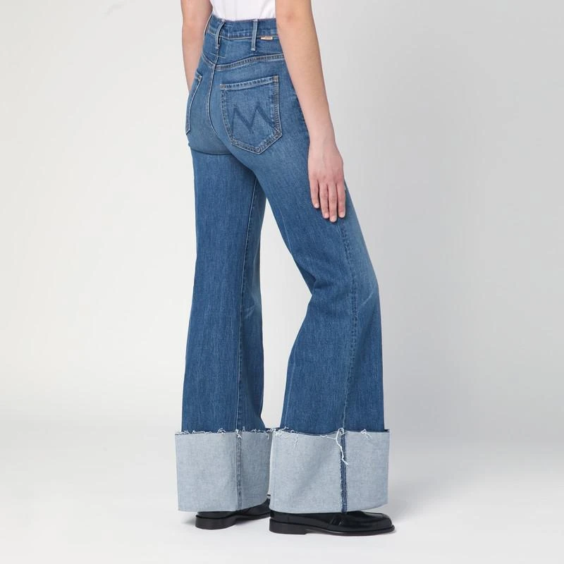 MOTHER Jeans The Hustler Roller Heel Cuff Fray 4