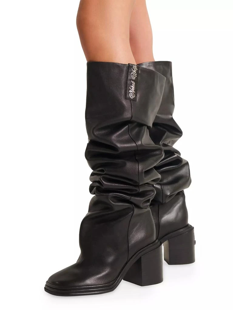 Naked Wolfe Nature Nappa Prince Leather Boots 7