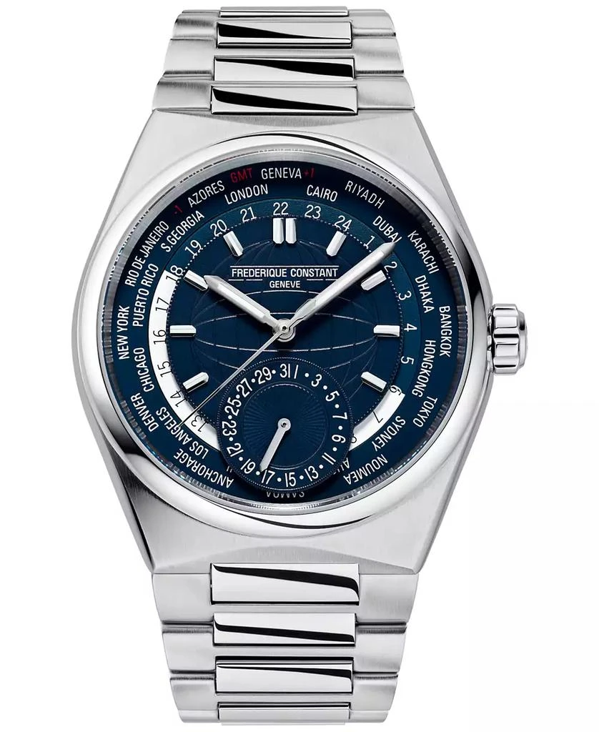 Frederique Constant Men's Swiss Automatic Highlife Worldtimer