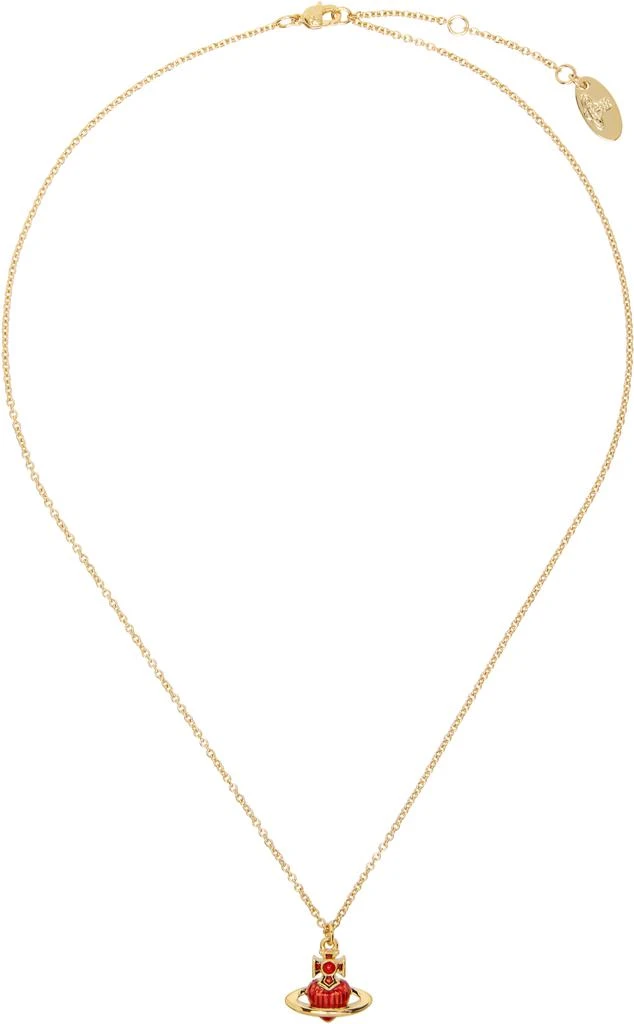 Vivienne Westwood Fabianna Bas Relief Pendant Necklace